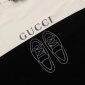 Replica Gucci 23SS new sketch shoes T-shirt short sleeve beige