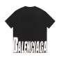 Replica Balenciaga BLCG & GUCCI front and back monogram print short sleeve T-shirt