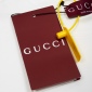 Replica Gucci red gradient letter logo short-sleeved T-shirt