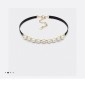 Replica Dior Nine bead webbing choker