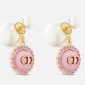 Replica Dior letter metal earrings