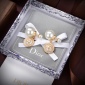 Replica Dior letter metal earrings