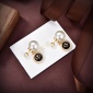 Replica Dior letter metal earrings