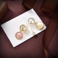 Replica Dior letter metal earrings