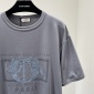 Replica Dior 24 Big O applique embroidered round neck T-shirt