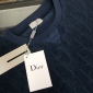 Replica Dior 24ss counter with the same towel velvet Tshirt