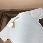 Replica Dior 24ss counter with the same towel velvet Tshirt