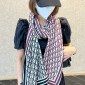 Replica Winter Warm Long Scarf Imitate Cashmere Shawl Kerchief With Letter D