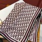 Replica Winter Warm Long Scarf Imitate Cashmere Shawl Kerchief With Letter D