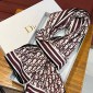 Replica Winter Warm Long Scarf Imitate Cashmere Shawl Kerchief With Letter D