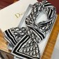 Replica Dior double D cashmere scarf