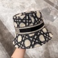 Replica DIOR - D-bobby Macrocannage Small Brim Bucket Hat