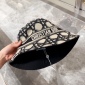 Replica DIOR - D-bobby Macrocannage Small Brim Bucket Hat