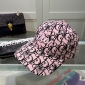 Replica Dior Oblique Monogram Hat Navy Blue