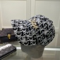 Replica Dior Oblique Monogram Hat Cloth Beige