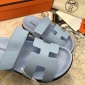 Replica Hermes Velcro design slippers