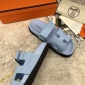 Replica Hermes Velcro design slippers