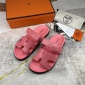 Replica Hermes Velcro design slippers