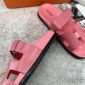 Replica Hermes Velcro design slippers