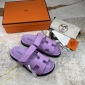 Replica Hermes Velcro design slippers