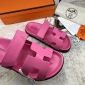 Replica Hermes Velcro design slippers