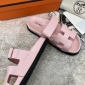 Replica Hermes Velcro design slippers