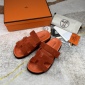 Replica Hermes Velcro design slippers