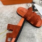 Replica Hermes Velcro design slippers