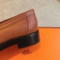 Replica Hermes Men Hot Loafer in Calfskin-Brown