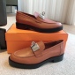 Replica Hermes Men Hot Loafer in Calfskin-Brown