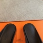 Replica Hermes large metal button half bag of flip-flops