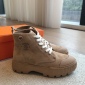 Replica Hermes platform high top canvas shoes