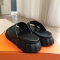 Replica Hermes Double H flat sandals