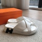 Replica Hermes Double H flat -sandals