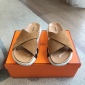 Replica Hermes Double H flat sandals