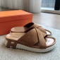 Replica Hermes Double H flat sandals