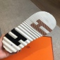 Replica Hermes Double H flat sandals