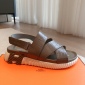 Replica Hermes Pair sandals with crossed LACES a EClair