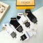 Replica Fendi embroidered socks