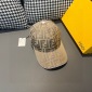 Replica Fendi double F jacquard baseball cap