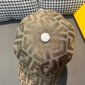 Replica Fendi double F jacquard baseball cap