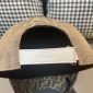 Replica Fendi double F jacquard baseball cap