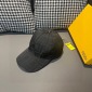 Replica Fendi double F jacquard baseball cap