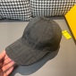 Replica Fendi double F jacquard baseball cap