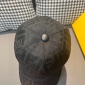 Replica Fendi double F jacquard baseball cap