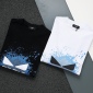 Replica Fendi ink spray print T-shirt