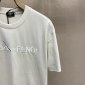 Replica Fendi chest embroidered logo short sleeve