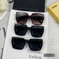 Replica Fendi big frame resin sunglasses