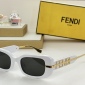 Replica Fendi - Square Modern Chain Link Design Fashion Chic Sunglasses