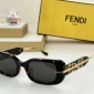 Replica Fendi - Square Modern Chain Link Design Fashion Chic Sunglasses